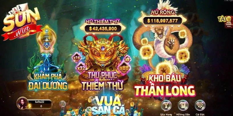 Bắn cá Sunwin là tựa game vừa mang tính giải trí, vừa có cơ hội rinh thưởng lớn